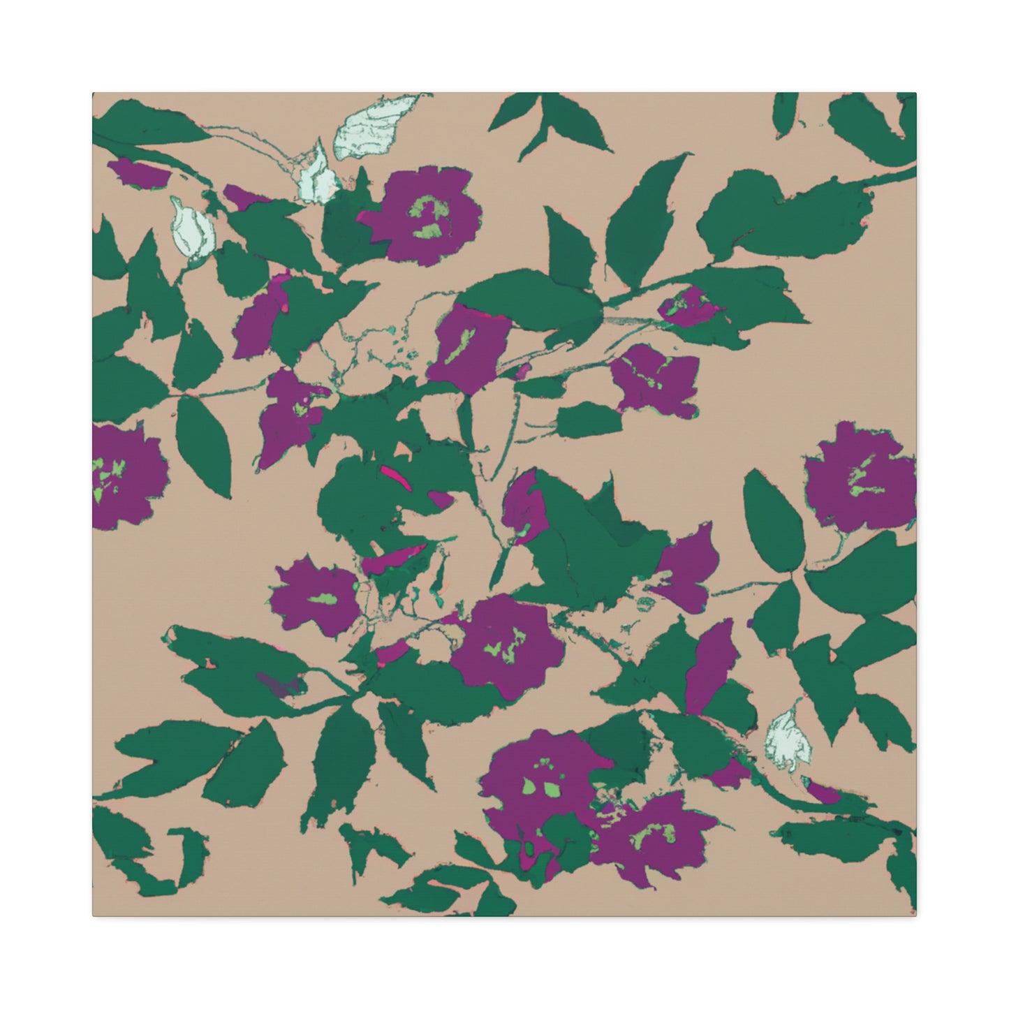 Dubbins - Floral - Canvas