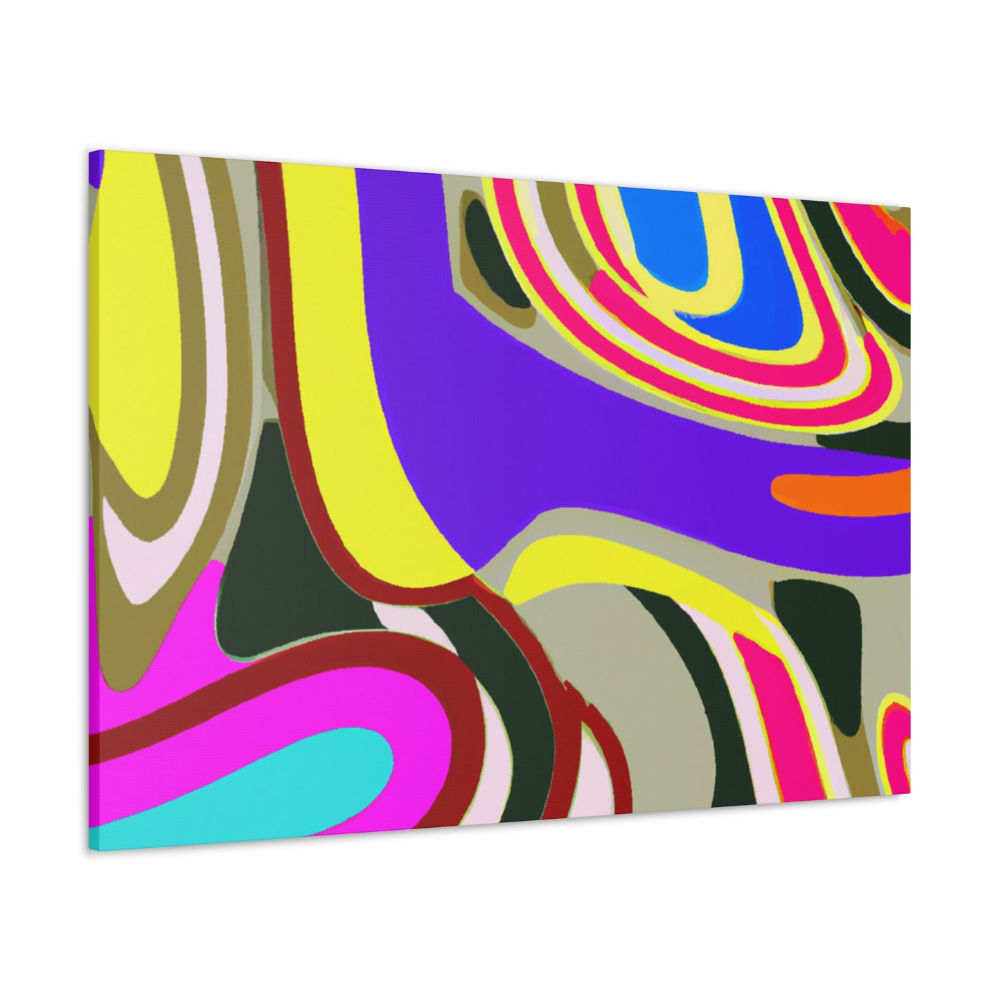 Azure Mist - Abstract - Canvas