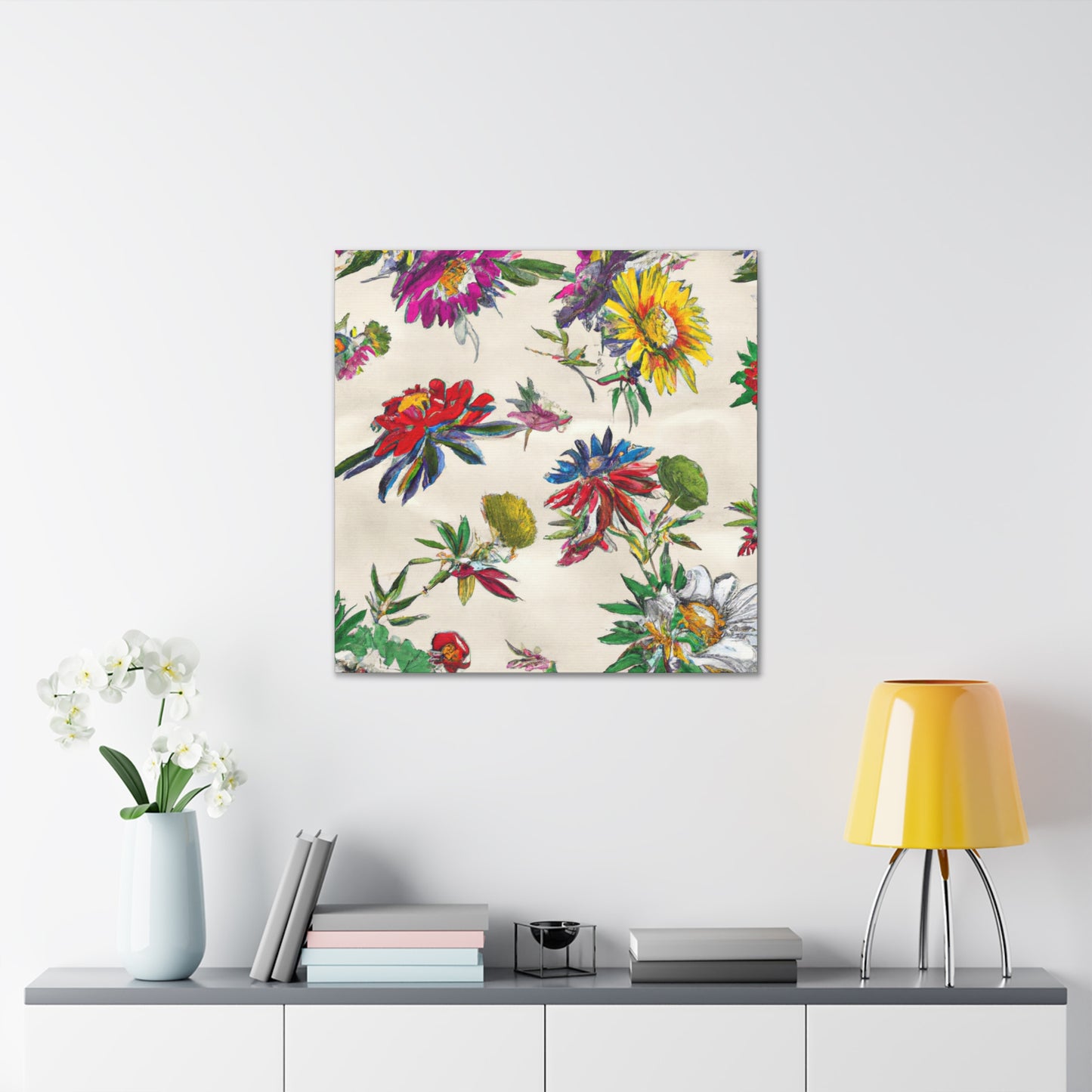 Petalina - Floral - Canvas