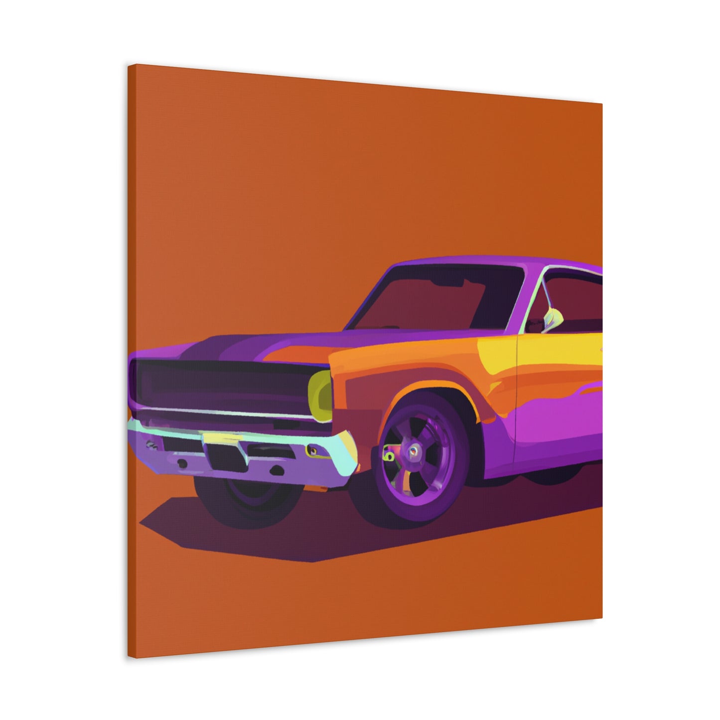 Rocket Star - Automobile - Canvas