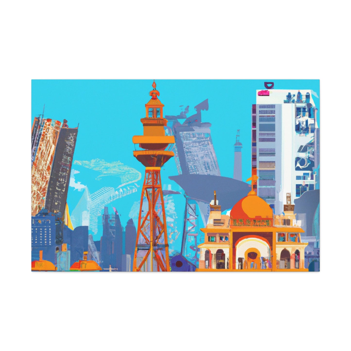 Enchanted India - Destination India - Canvas