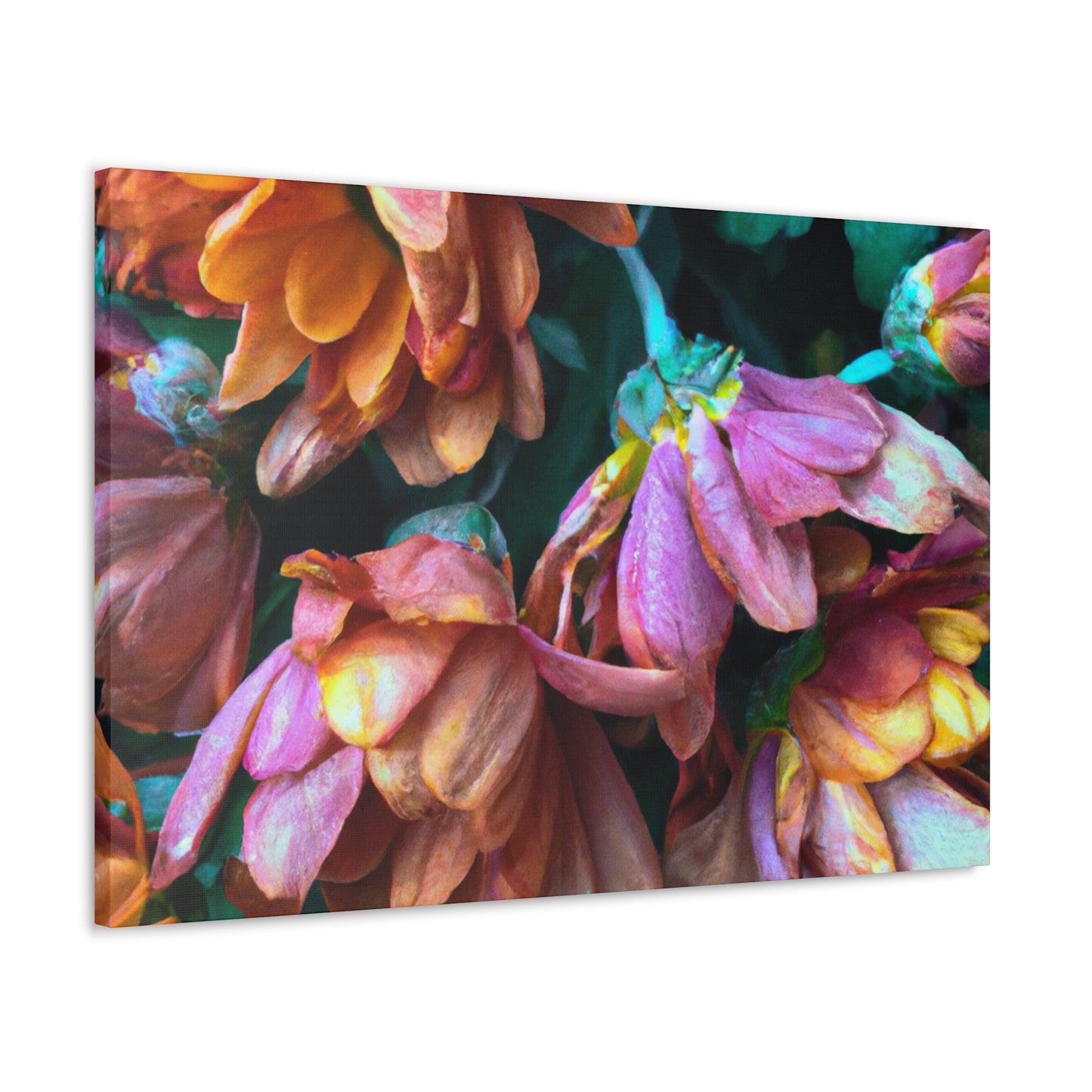 Weeping Reds - Canvas - Floral