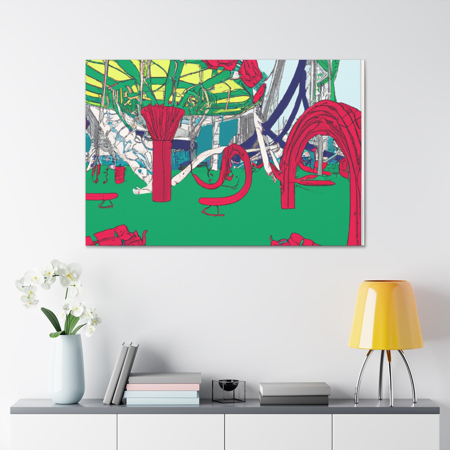 Laughterland - Amusement - Canvas