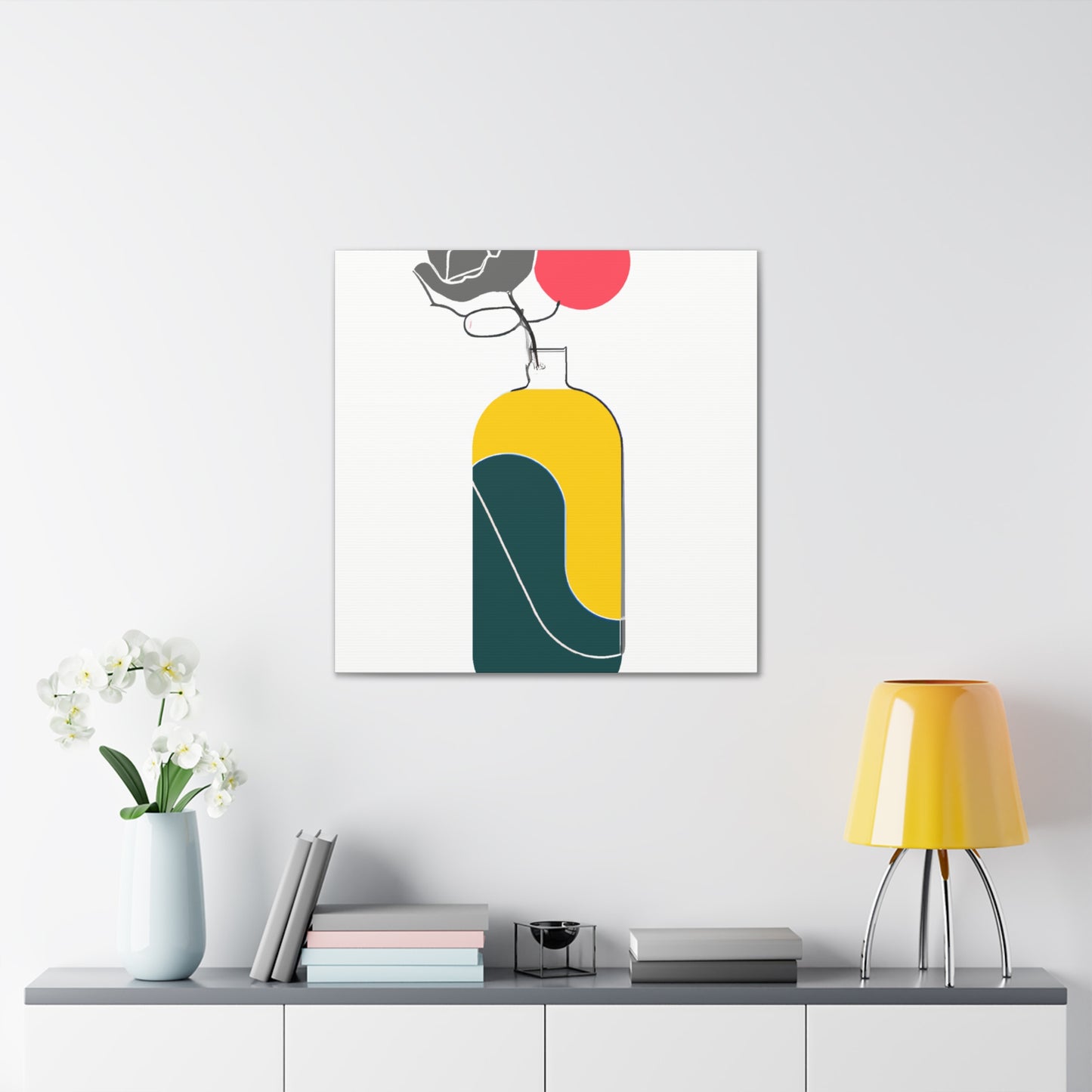 Desolate Rhythm - Minimalism - Canvas
