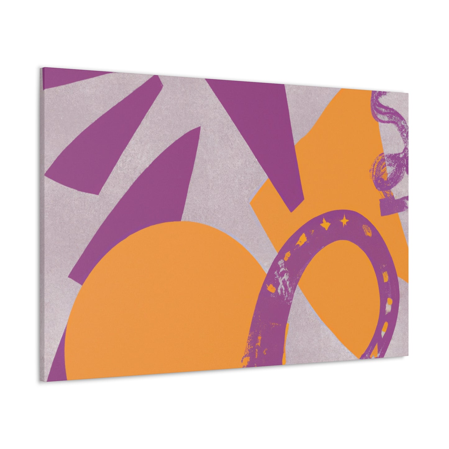 Mountain Viewport- Midcentury - Canvas