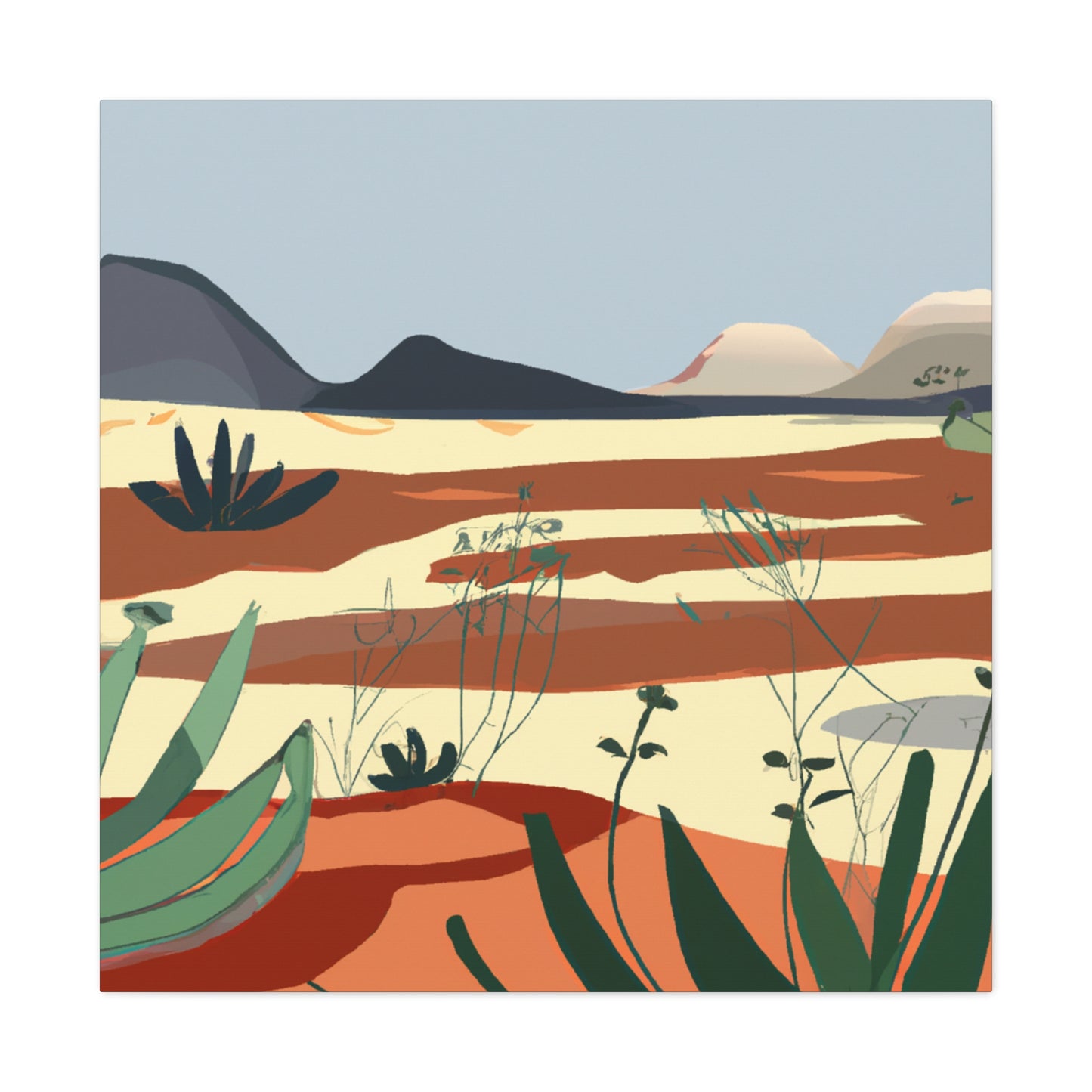 Sand Span - Landscape - Canvas