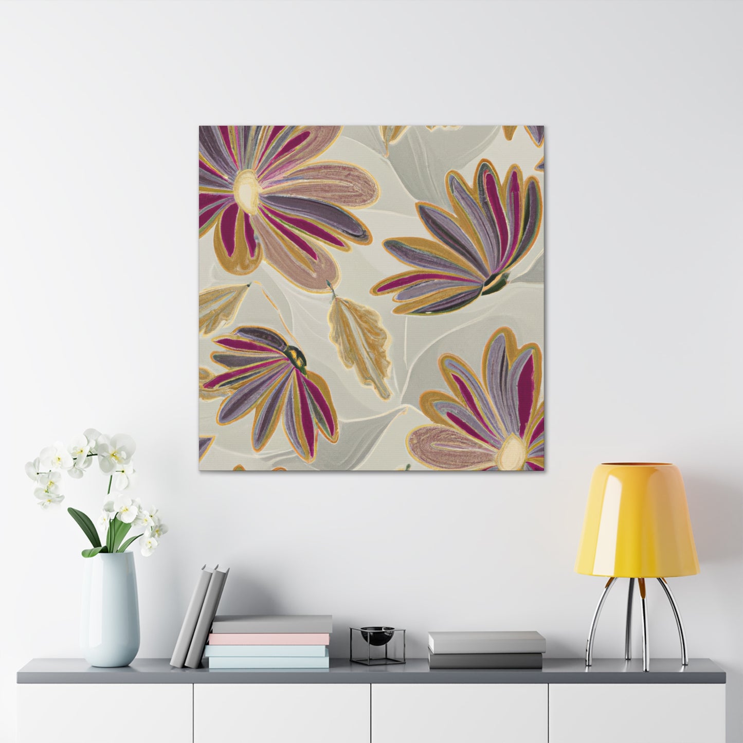 Bloomingstella - Floral - Canvas