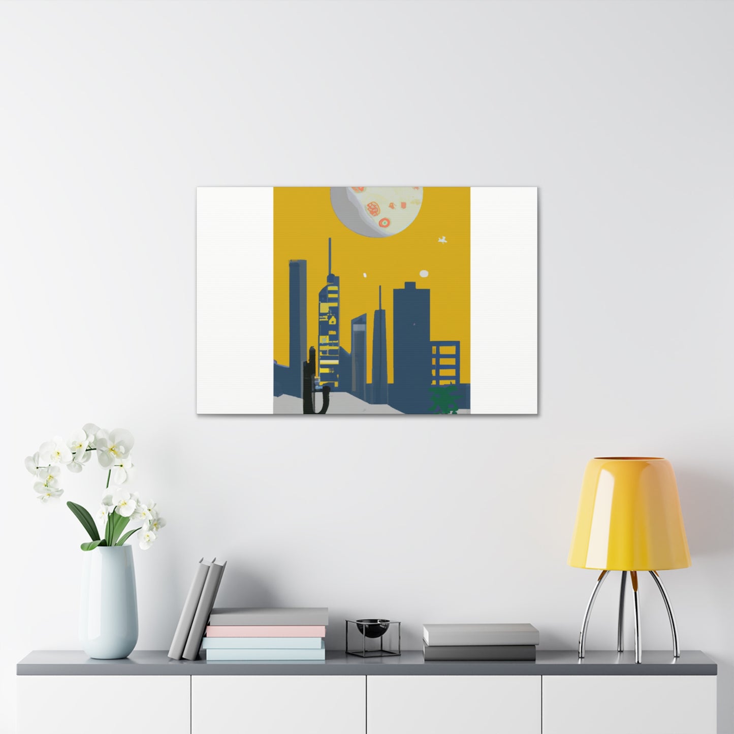 Skyhigh - Midcentury Canvas