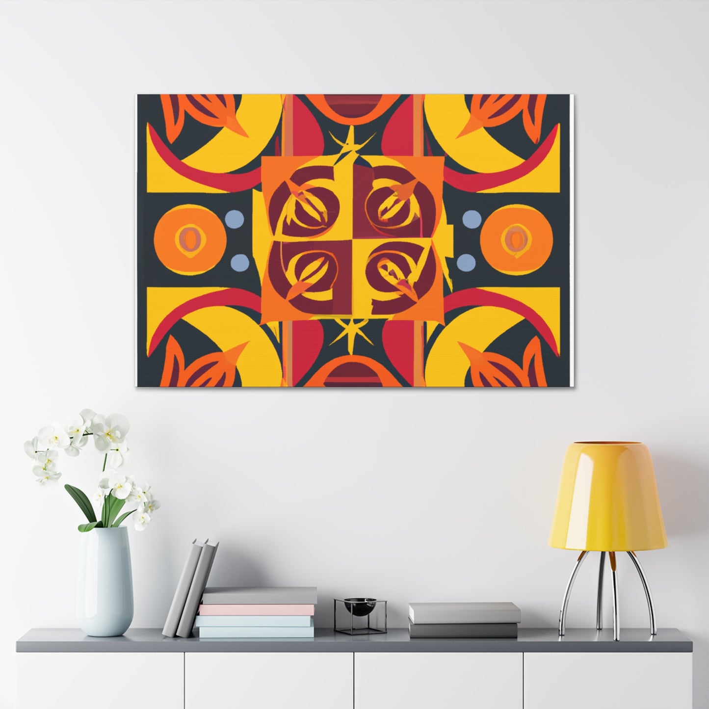 Mountain Puporius - Midcentury Canvas