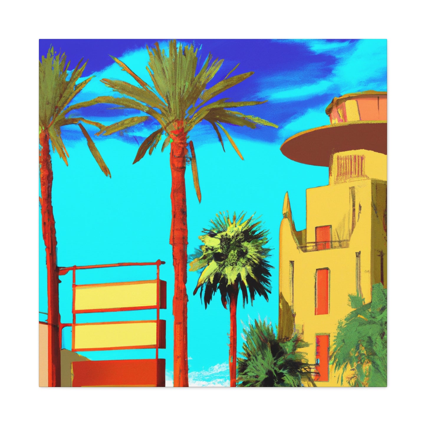 Dune Dweller - Architectural - Canvas