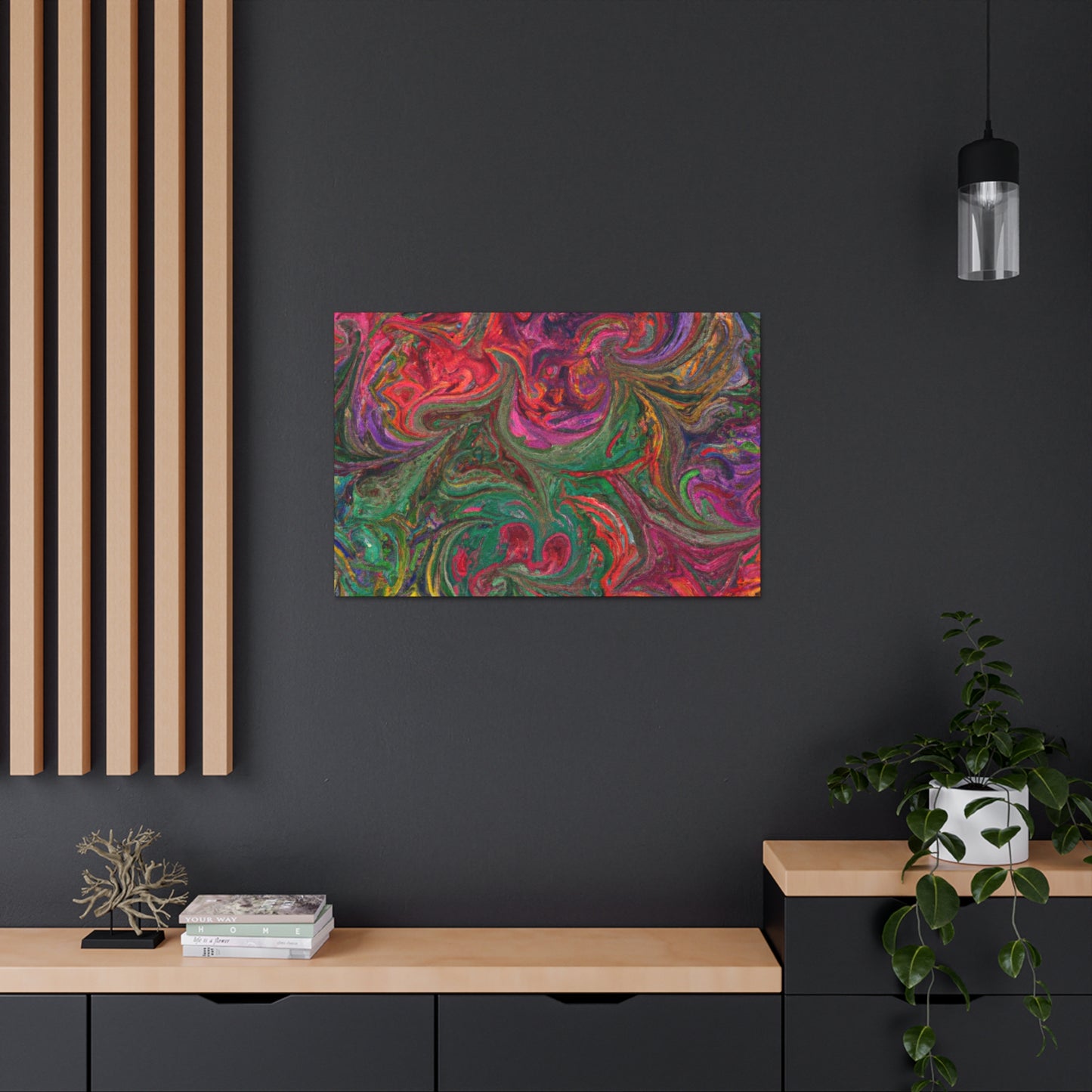 Dark Tide - Canvas - Abstract
