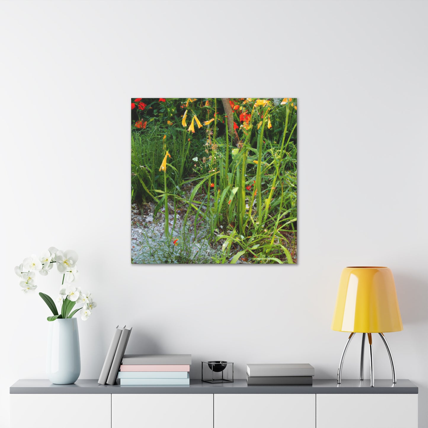 Blooming Floral Garden - Floral Canvas
