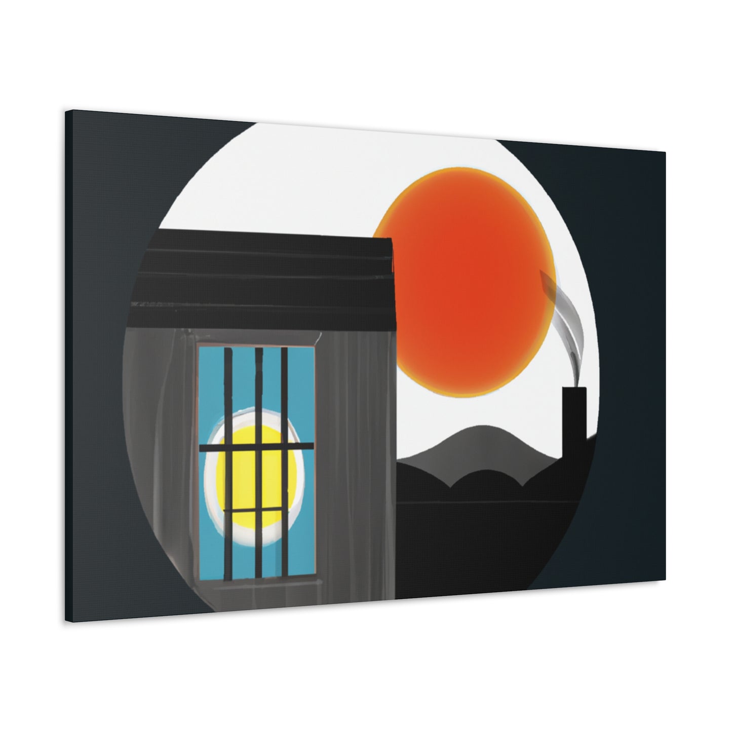 Airy Illusion - Midcentury - Canvas