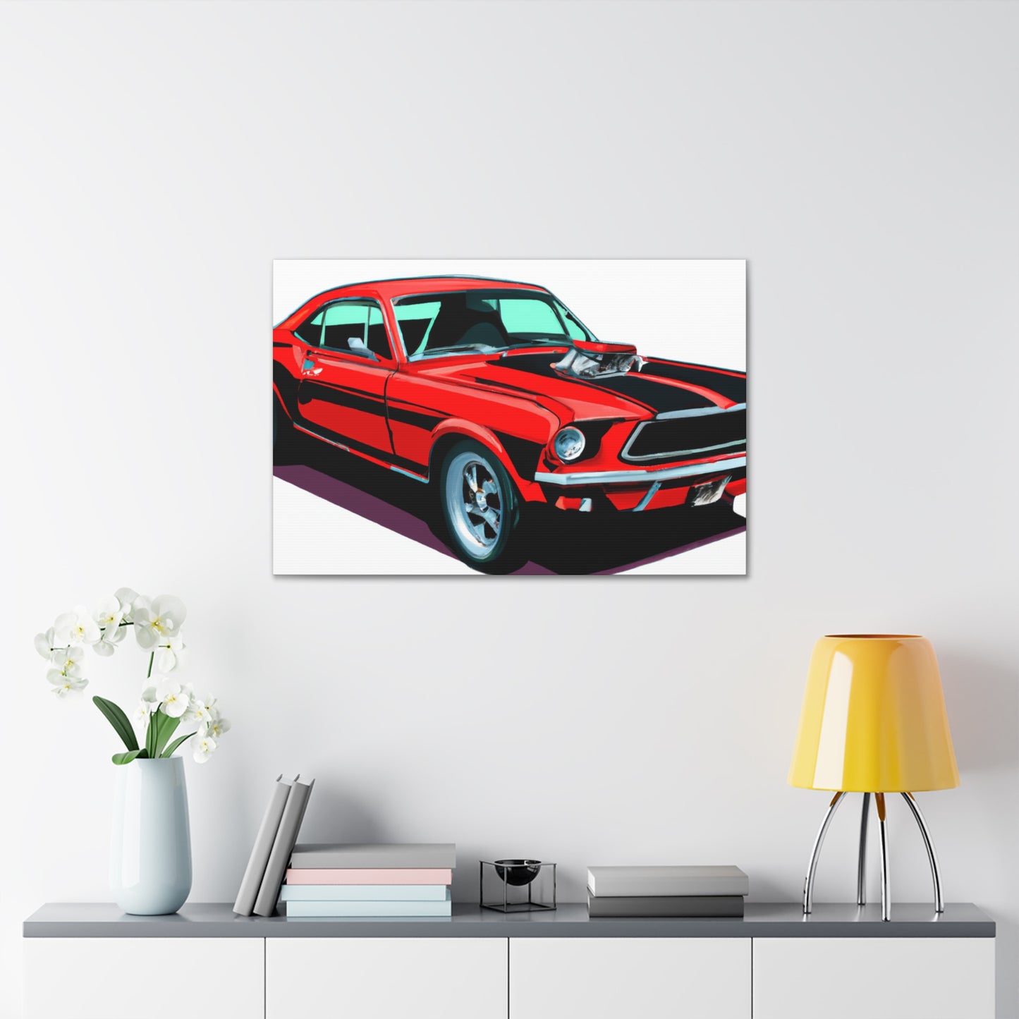 Roaring Roadster - Automobile - Canvas