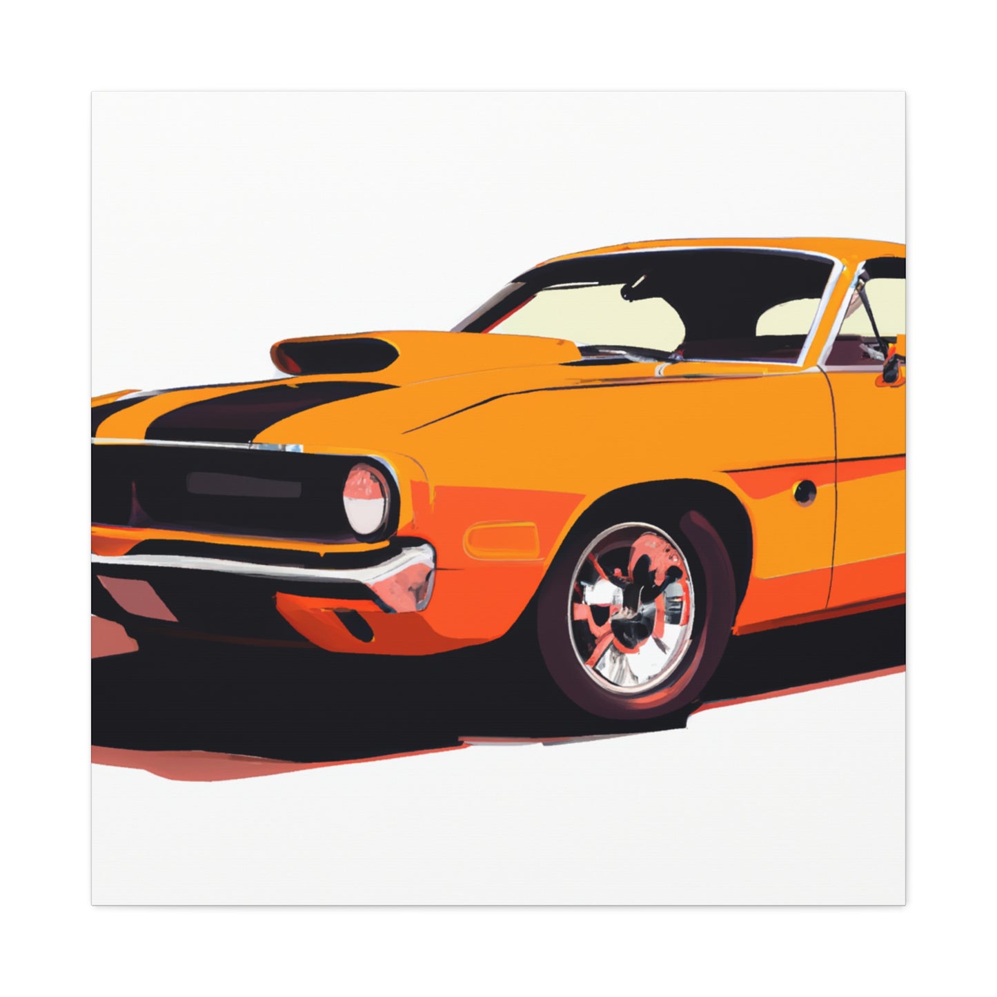 Hot Rodder - Automobile - Canvas