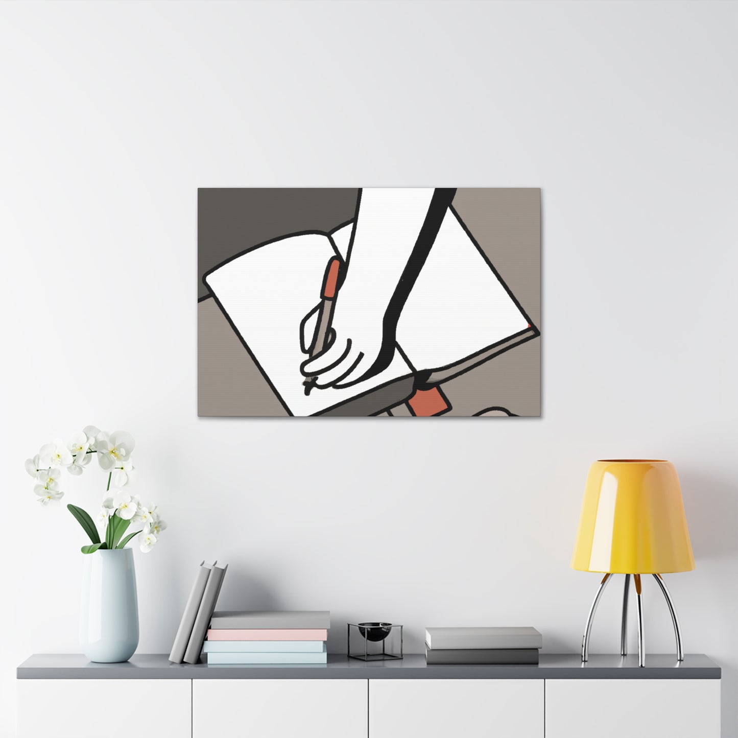 Zen Reflection - Minimalism - Canvas