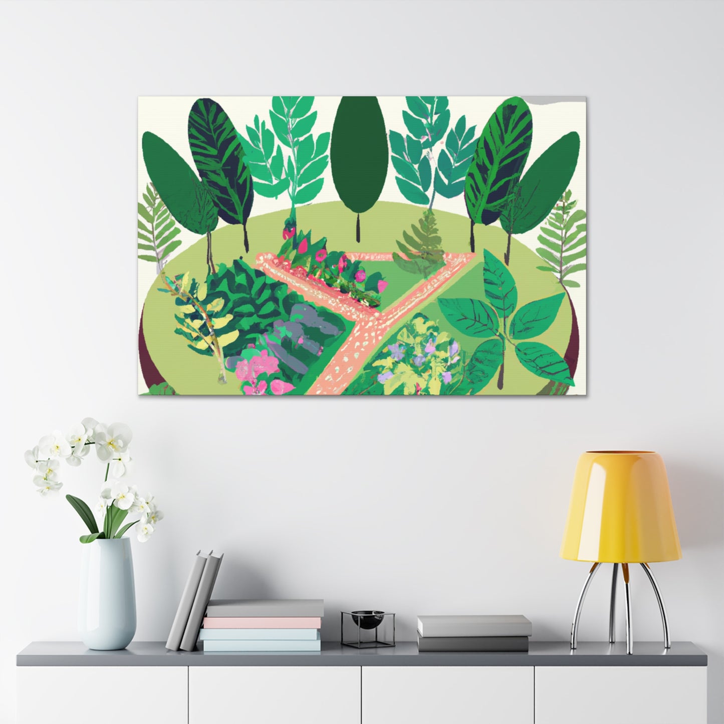 Gardenscape-Landscape - Canvas