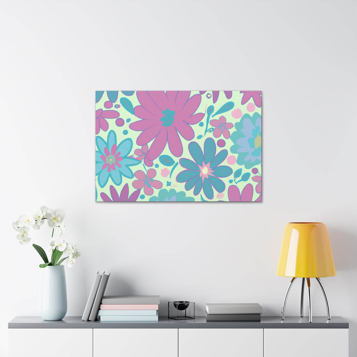 Delightful Daisy - Floral - Canvas