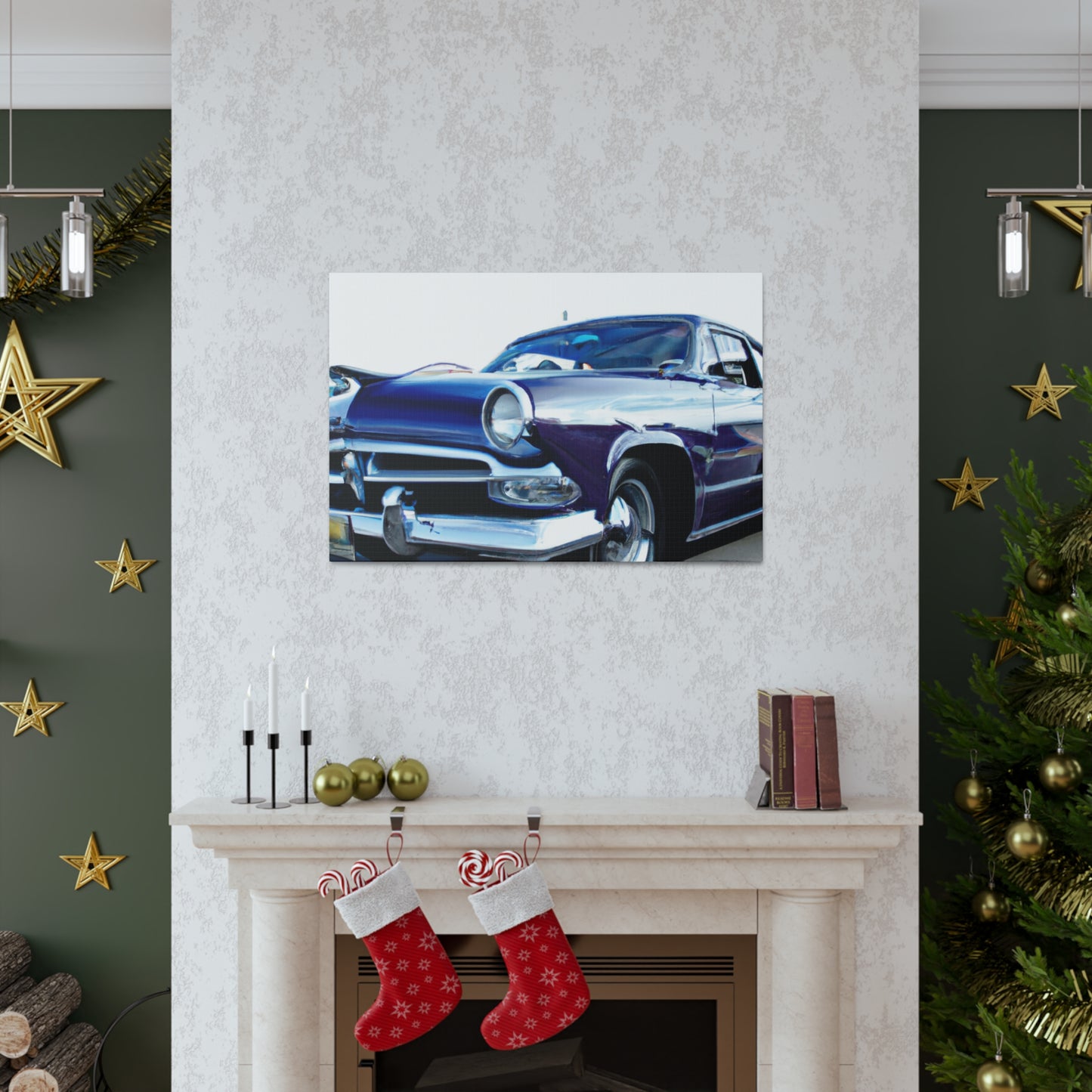 Faithful Roadster - Automobile Canvas