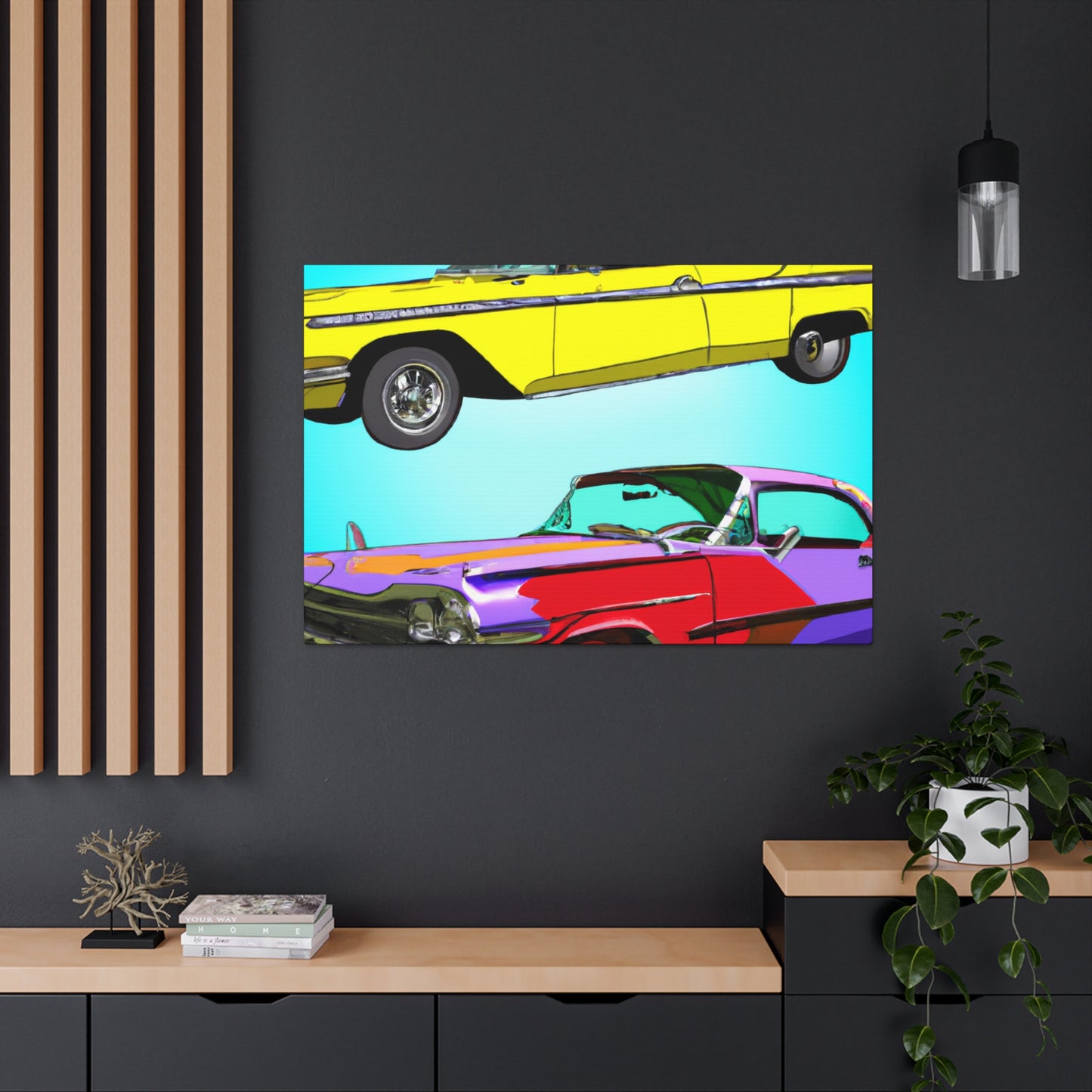 "Vintage Roadsters" - Automobile Canvas