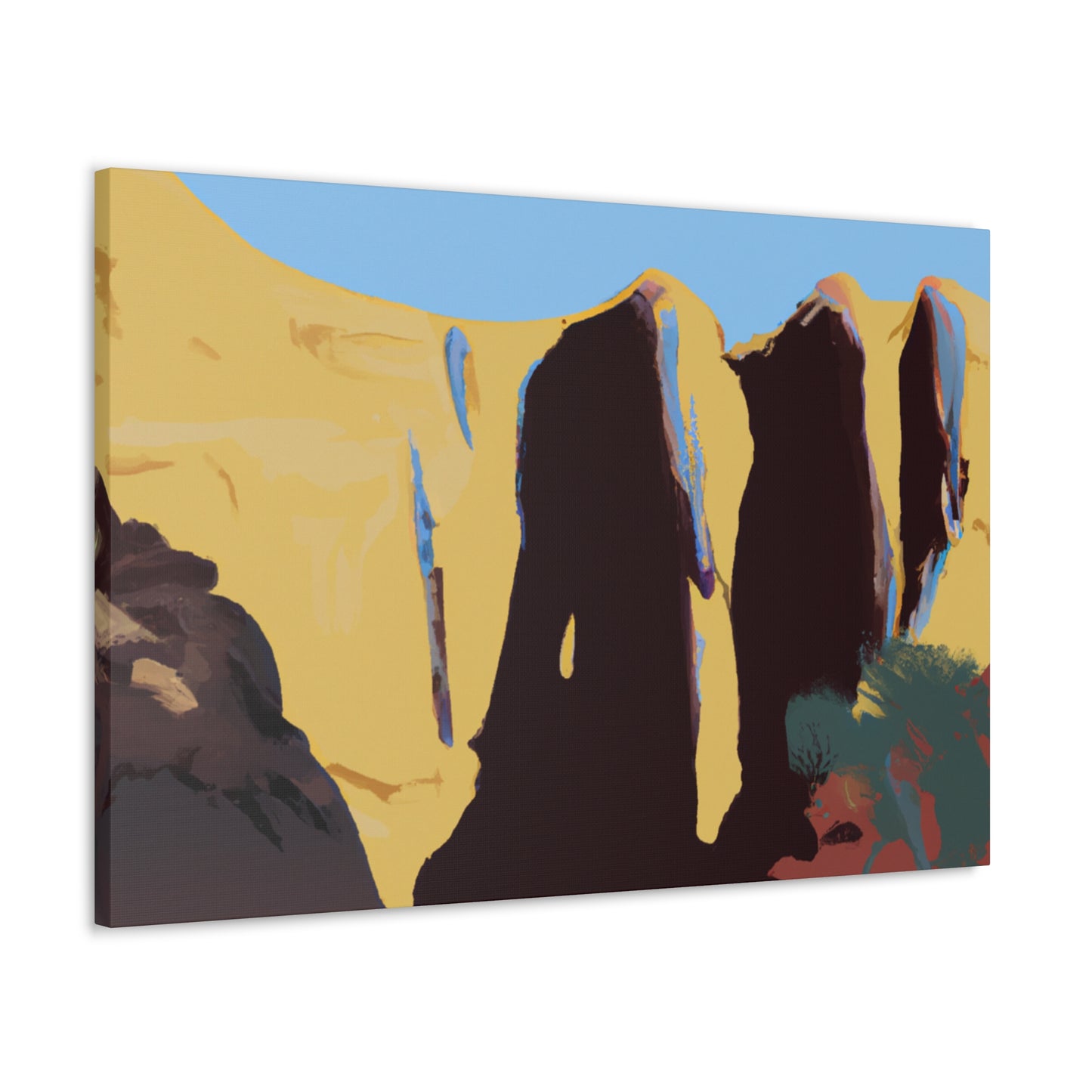 Desert Starlight - Landscape - Canvas