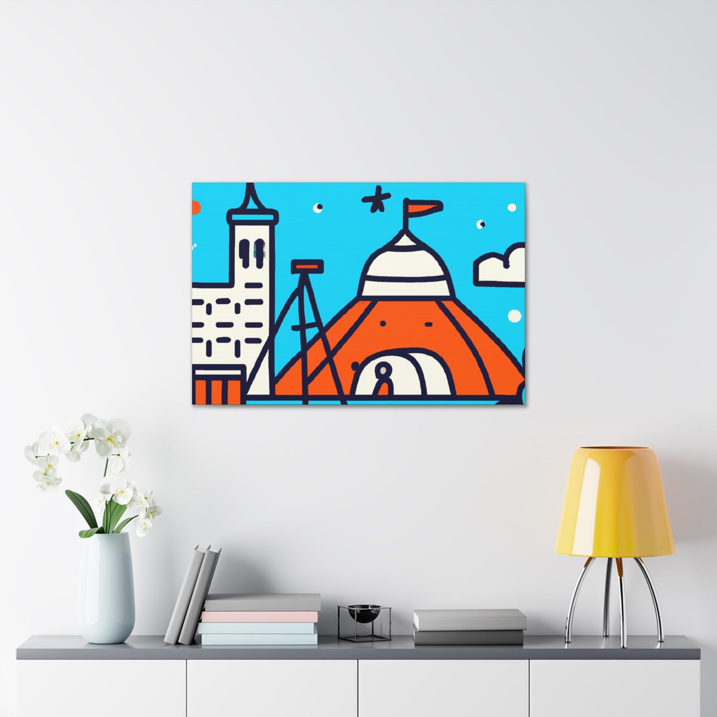 Striked Out - Minimalism - Canvas