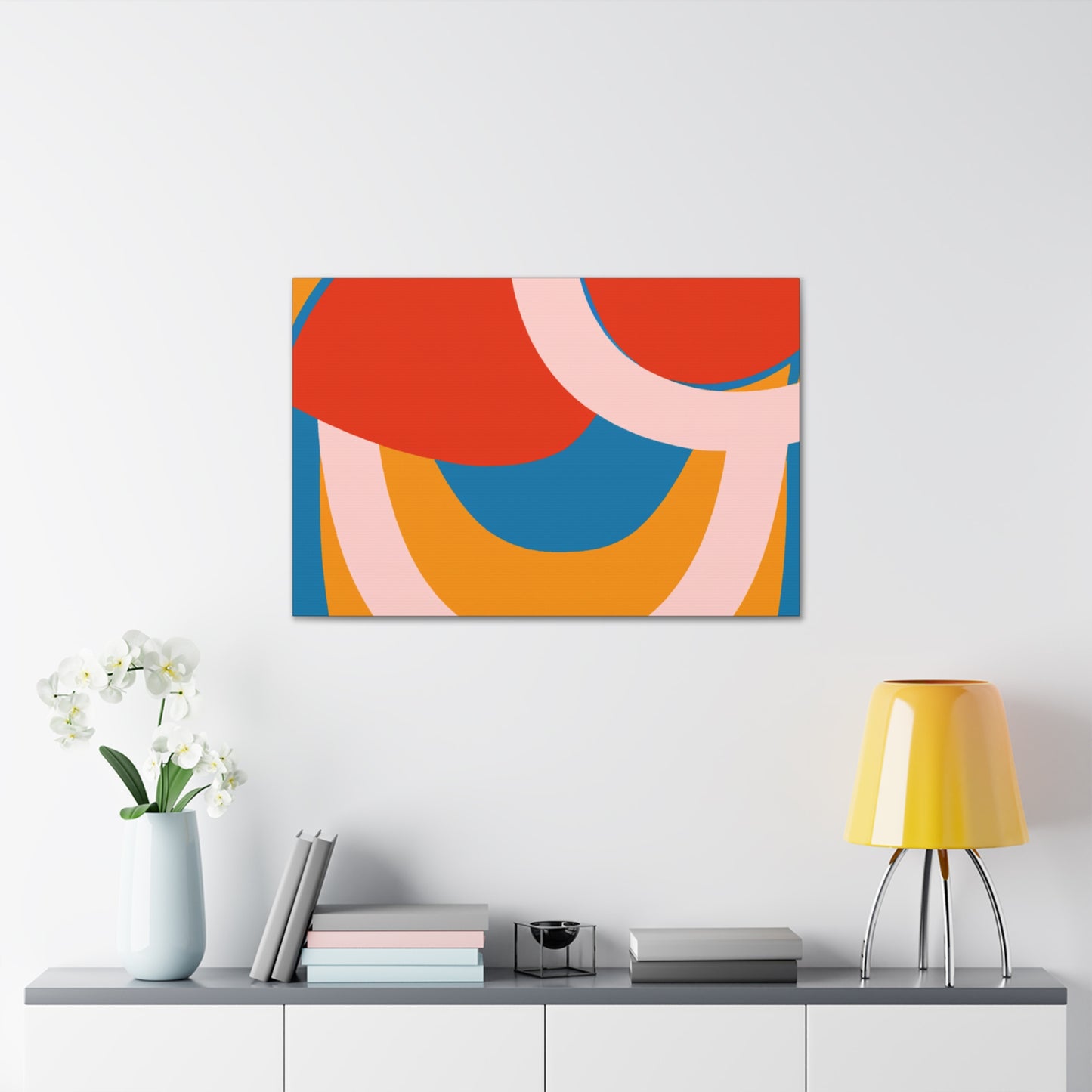 Atomic Burst - Midcentury - Canvas