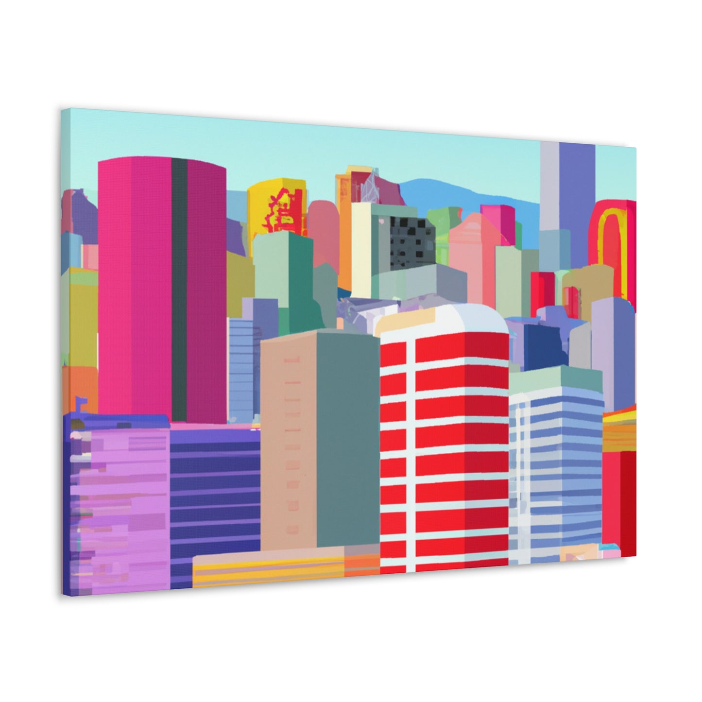 Chico Mercedes - South America - Canvas