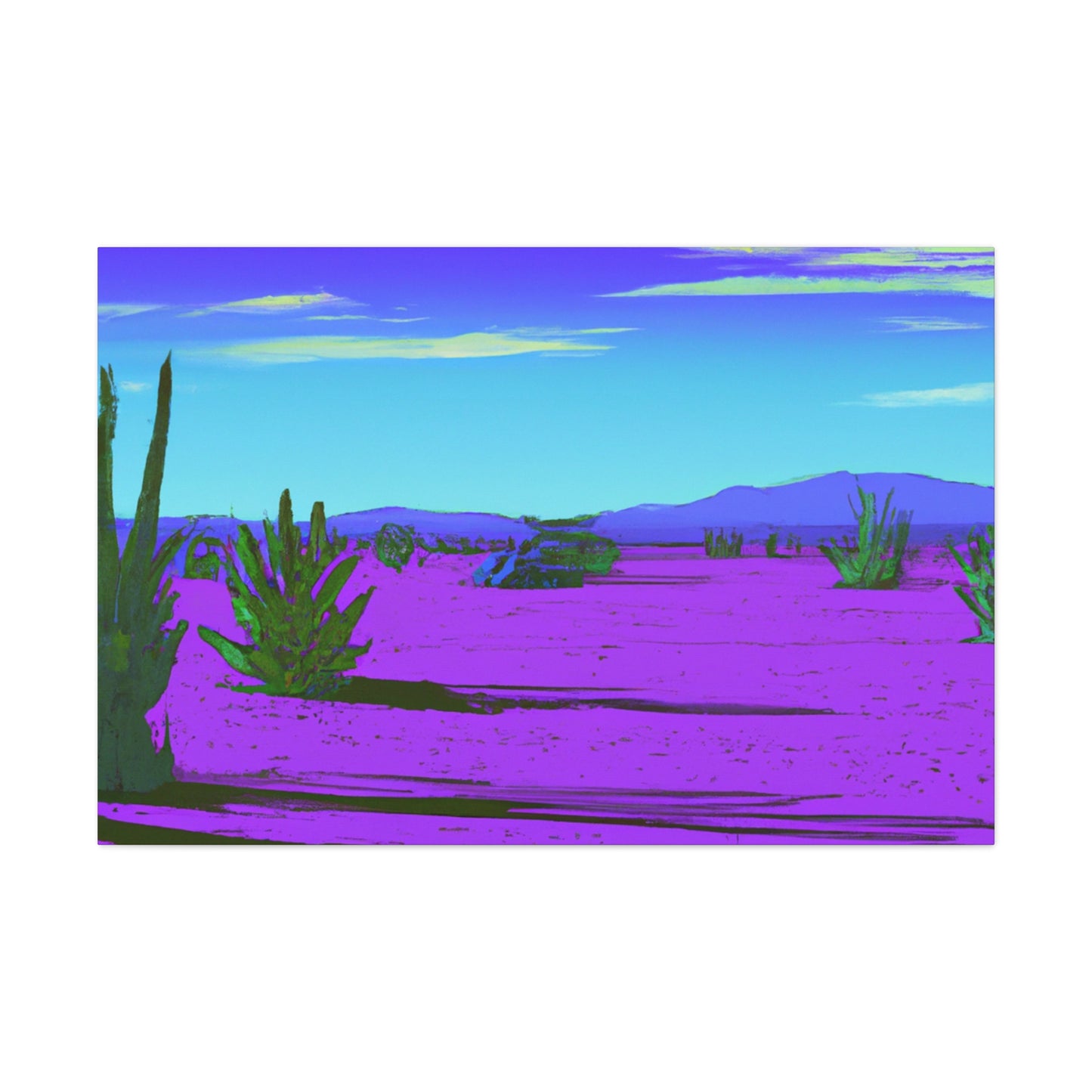 Cactus Cove - Landscape - Canvas