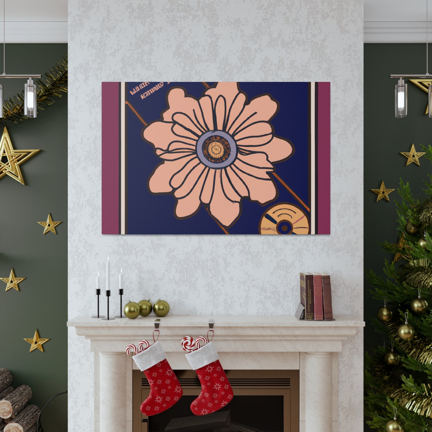 Smiling Bandicoot. - Floral Canvas