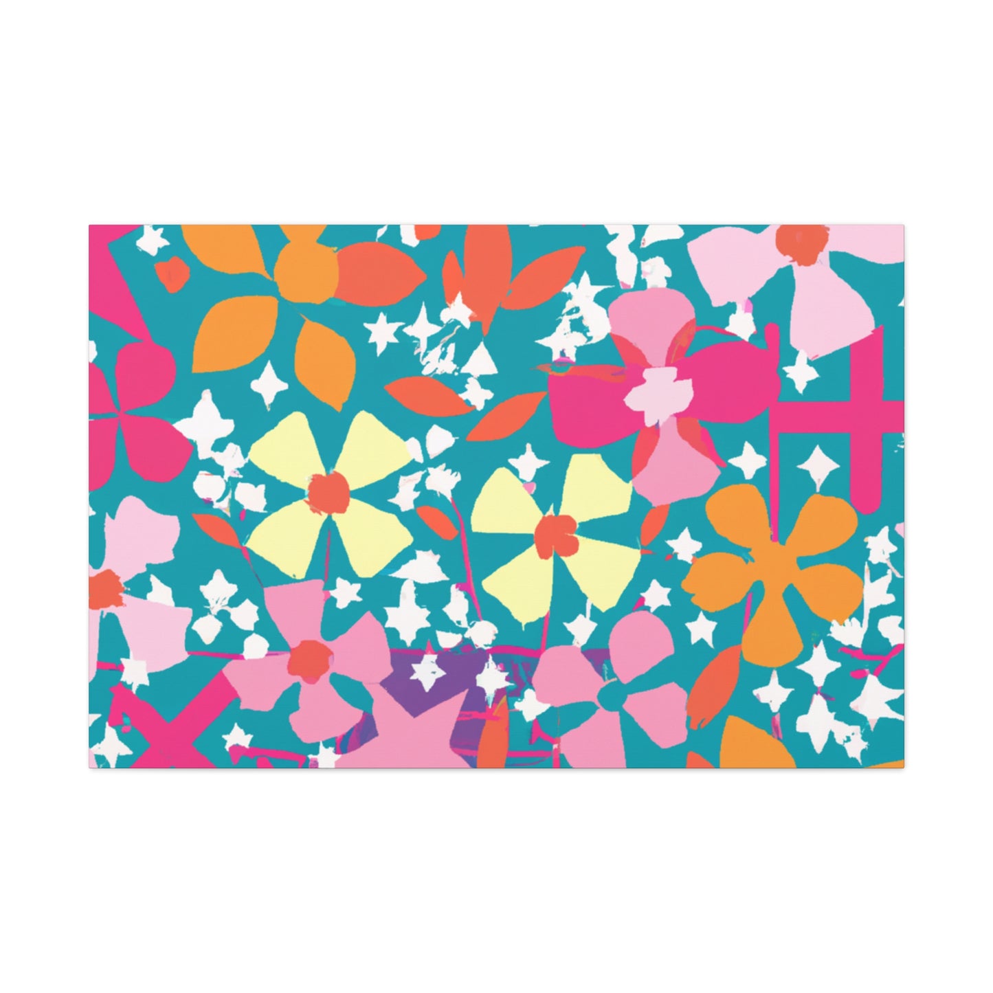 Roselle - Floral - Canvas