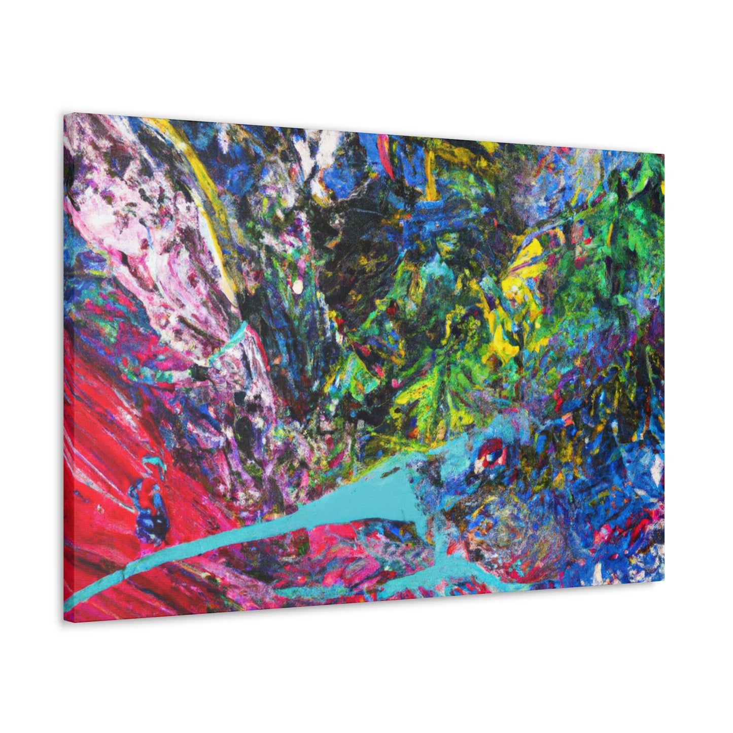 'Happy Family Reunion' - Abstract Canvas