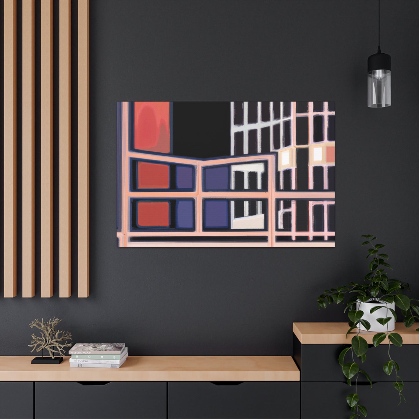 The Fabergé Palace: An Art Deco Masterpiece. - Canvas - Architectural