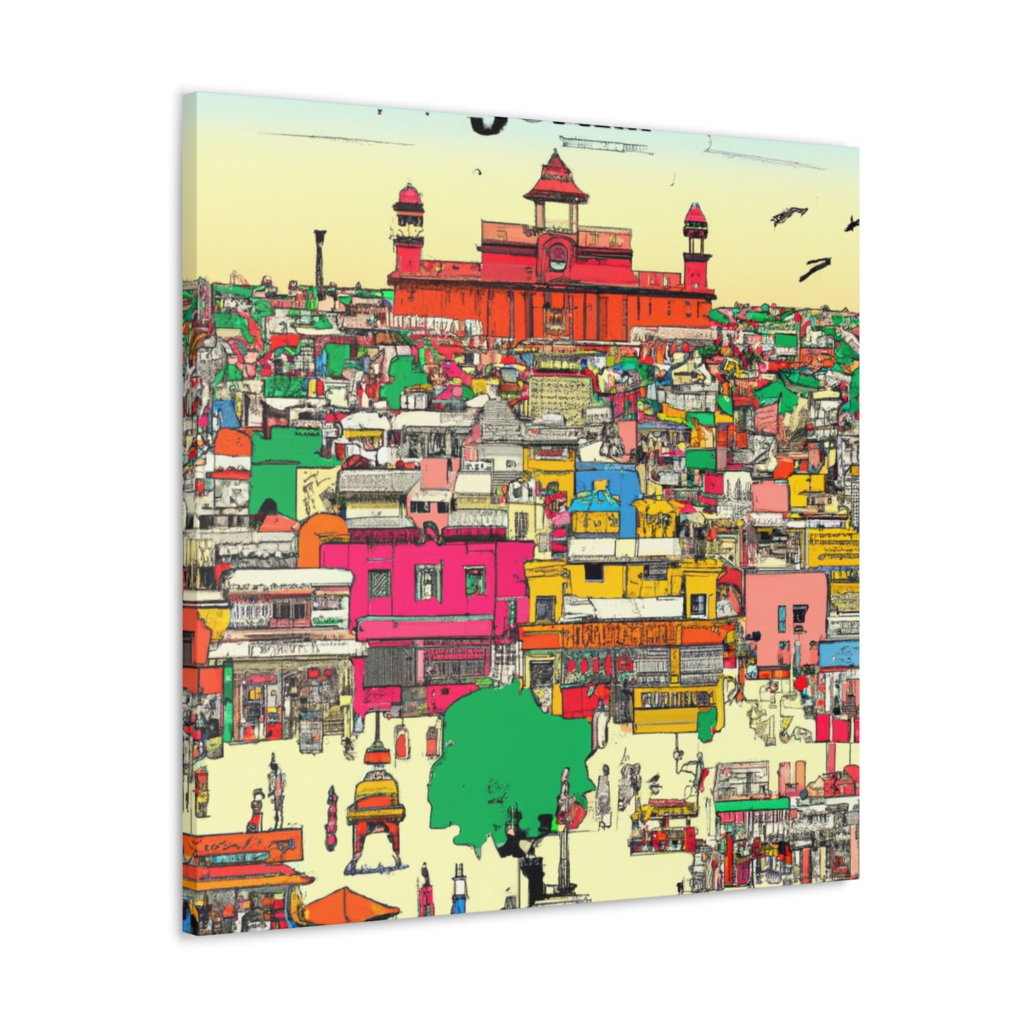 Udaipur - Destination India - Canvas