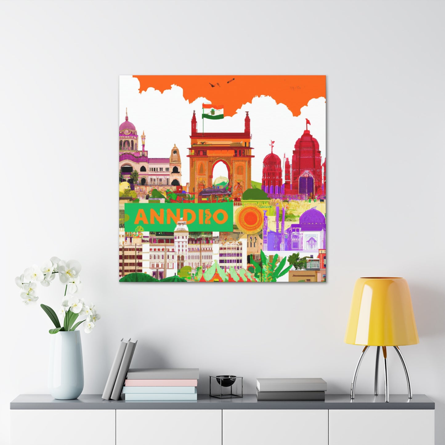 Rajasthan - Destination India - Canvas