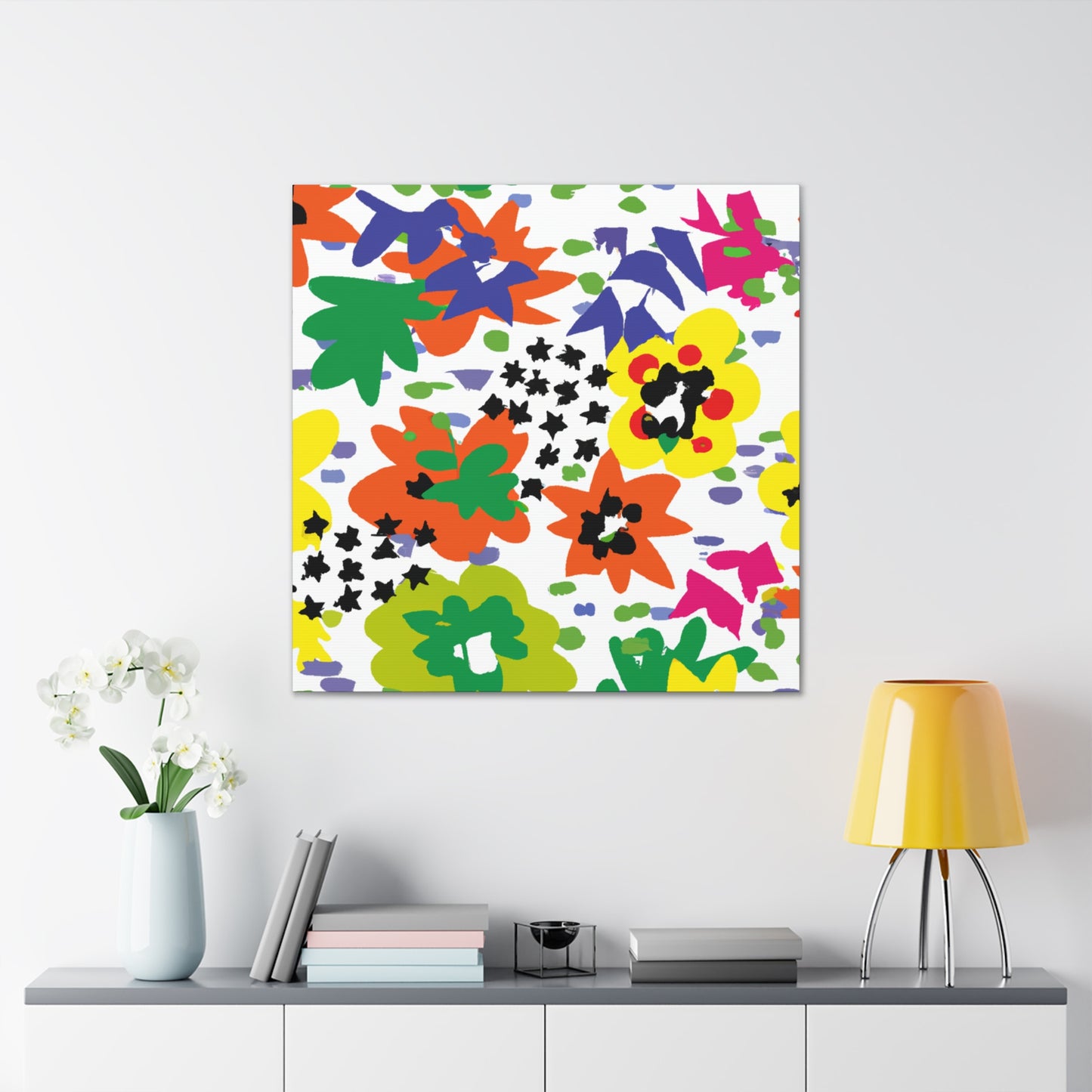 Blossona - Floral - Canvas