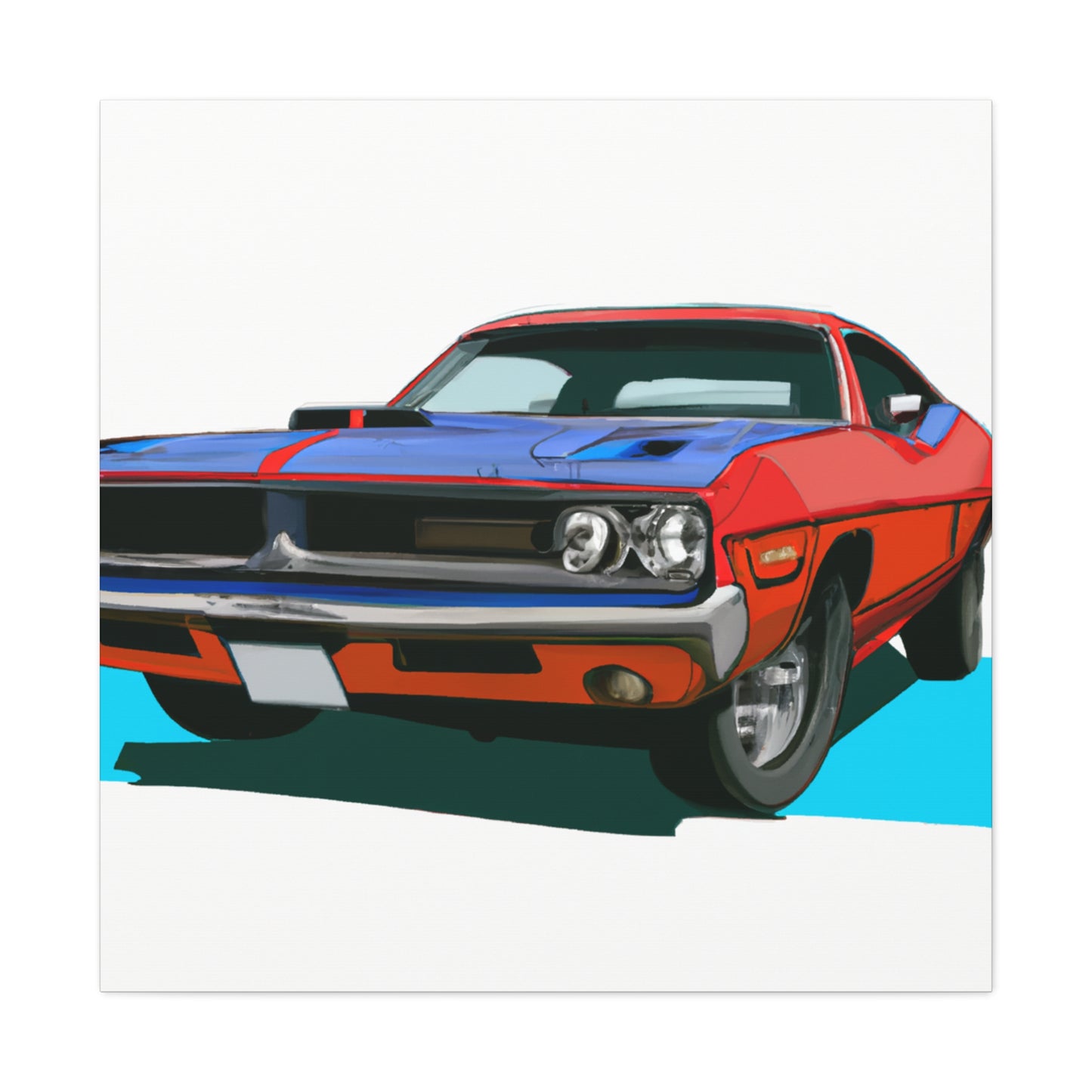 The Firestriker - Automobile - Canvas