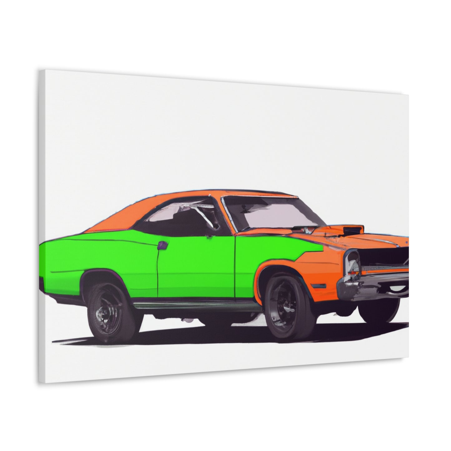 Rusty Impala - Automobile - Canvas