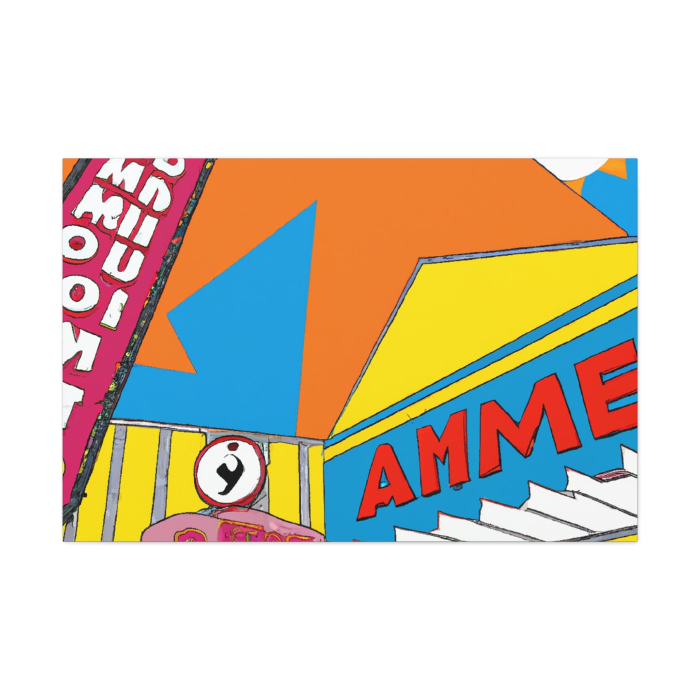 'Happy Days Arcade' - Canvas - Pop Art