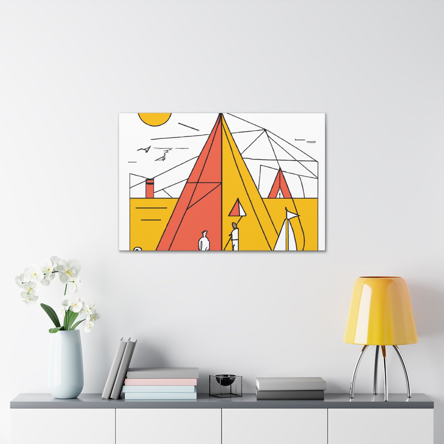 Stillness Abound - Minimalism - Canvas