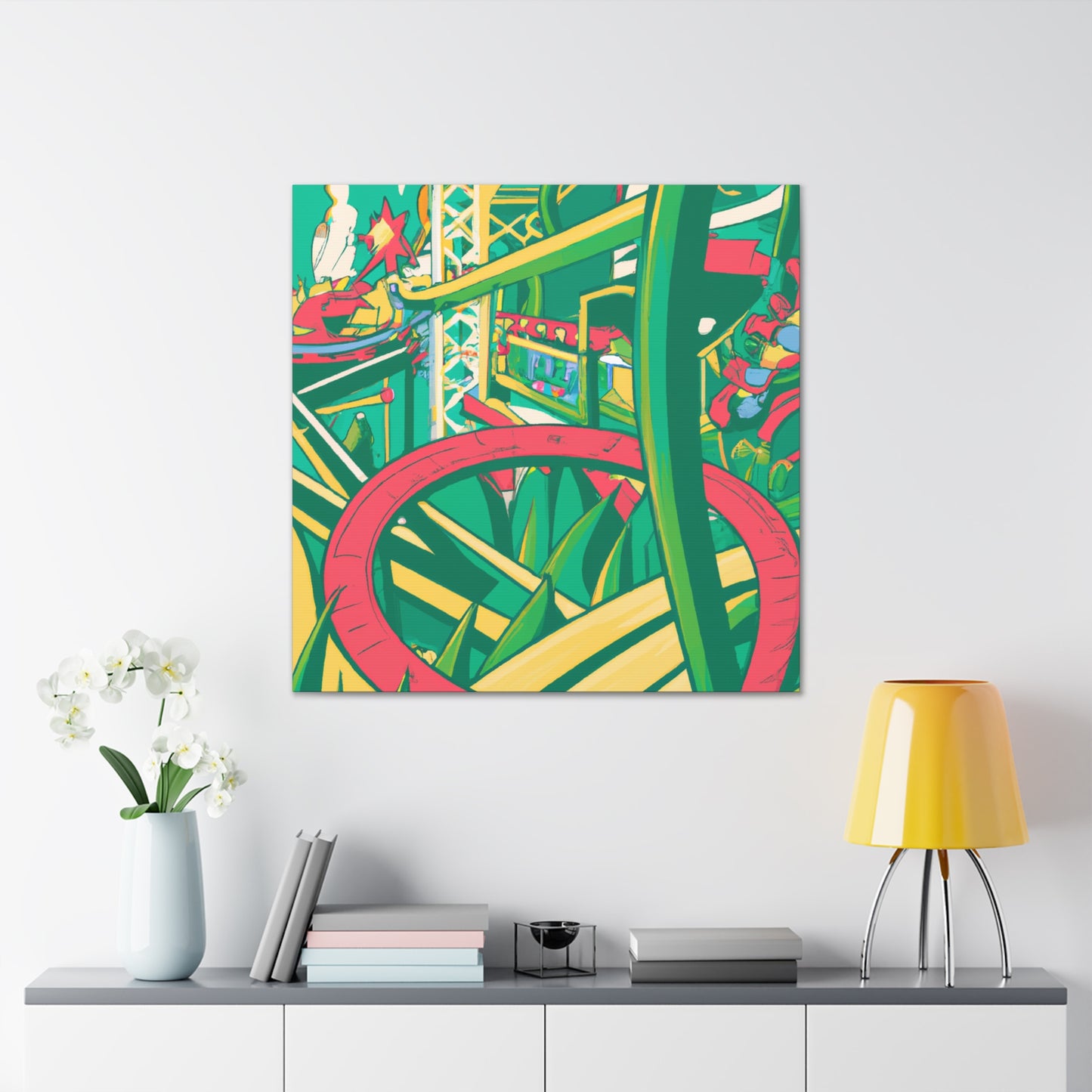 The Great Escapade - Amusement - Canvas