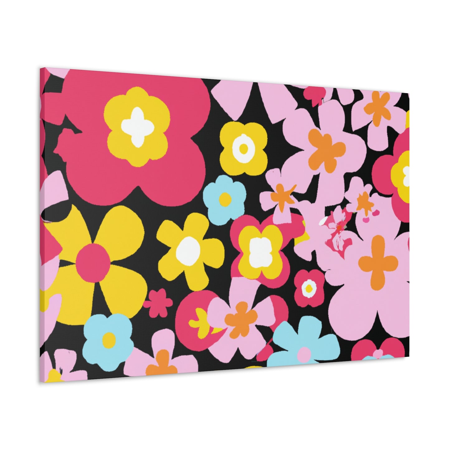 Dream-Catching Daisies - Floral Canvas