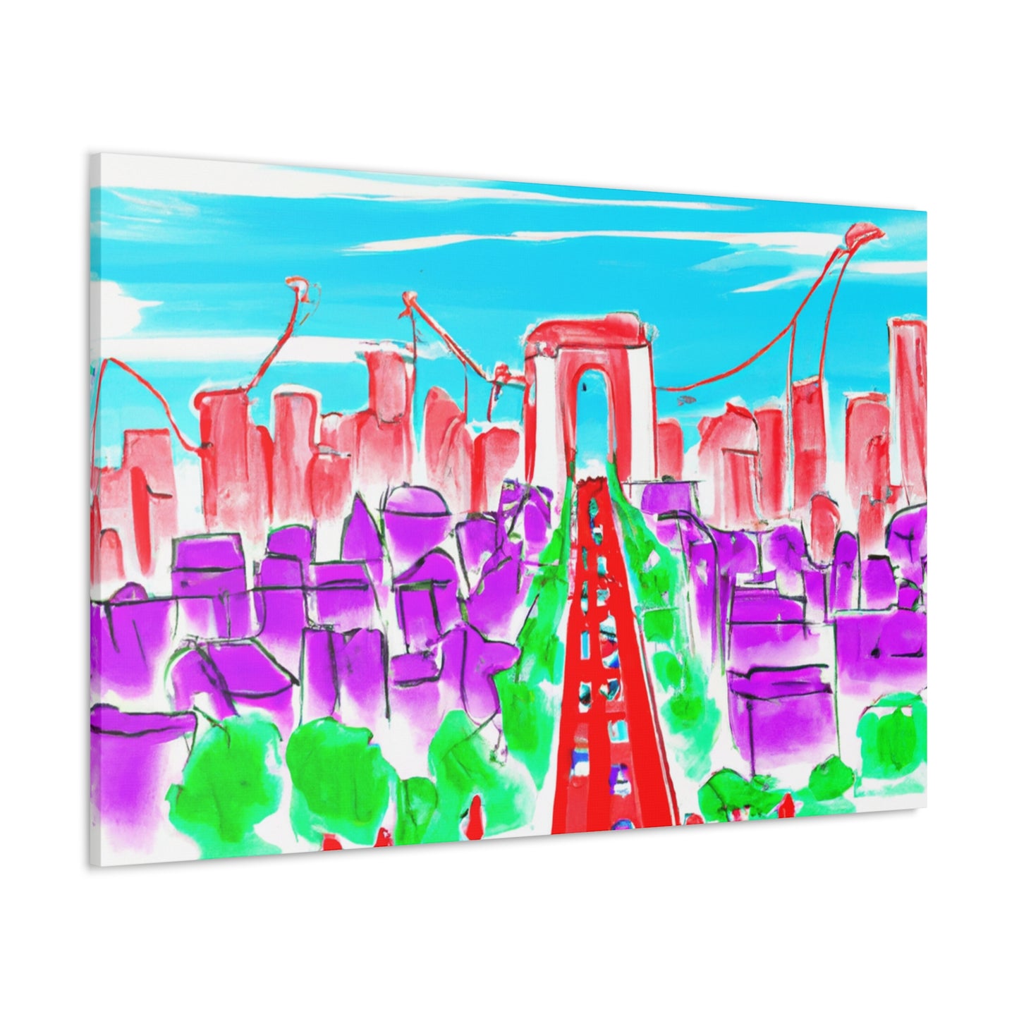 Ganges Valley - Destination India - Canvas