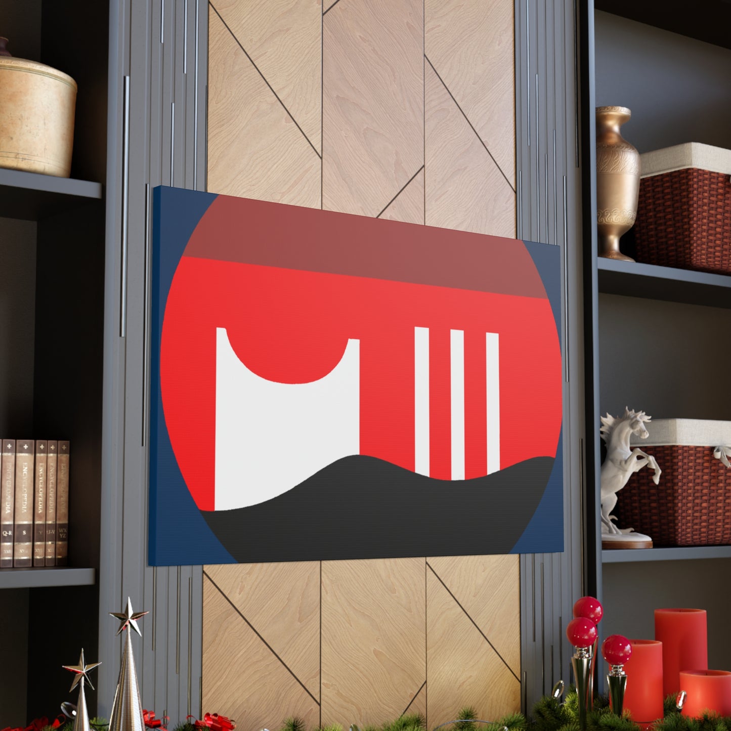Redbetter- Midcentury Canvas