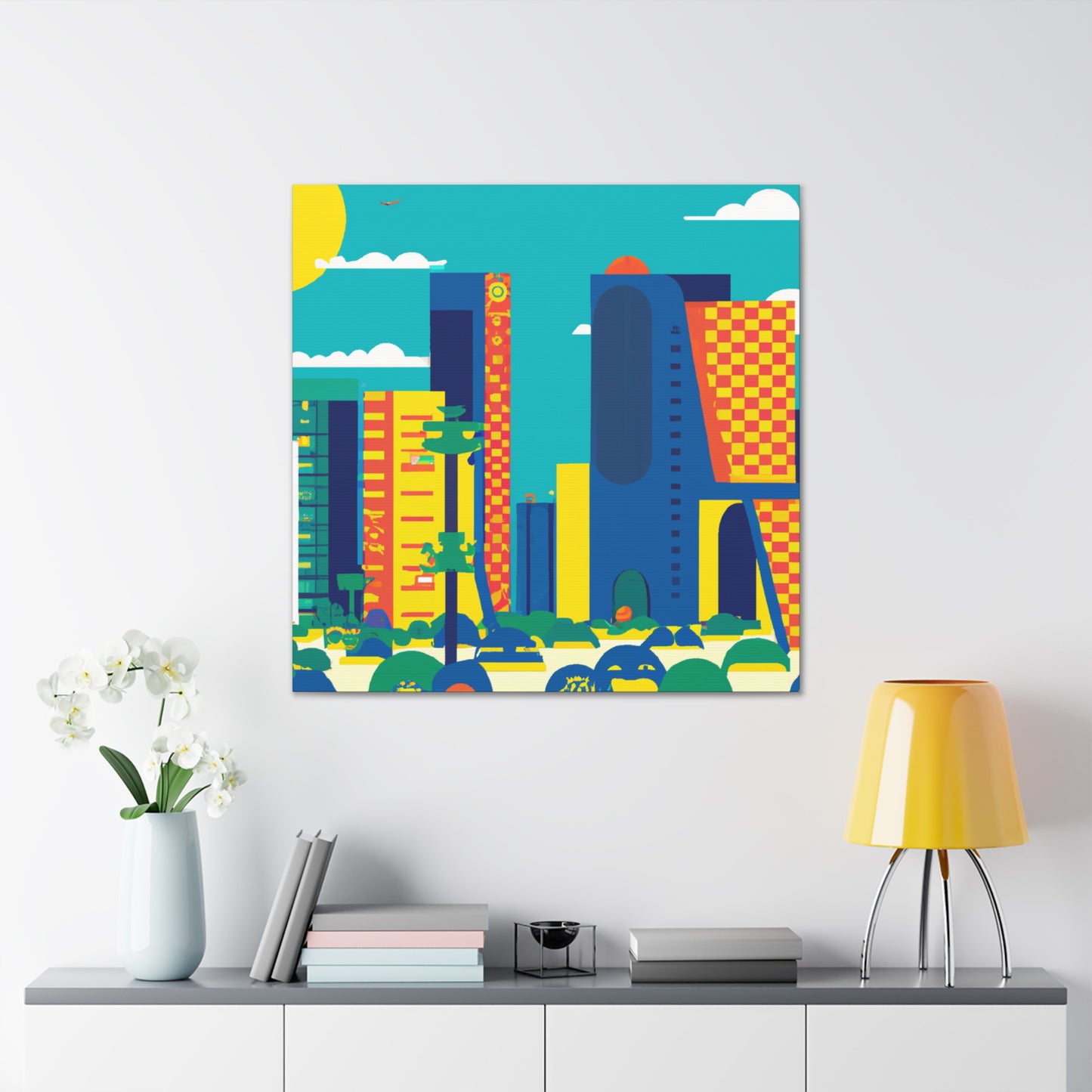 Aztec Sun - South America - Canvas