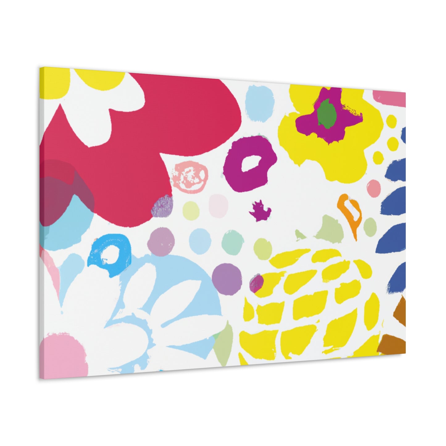 "The Blooming Garden of Glory" - Floral Canvas