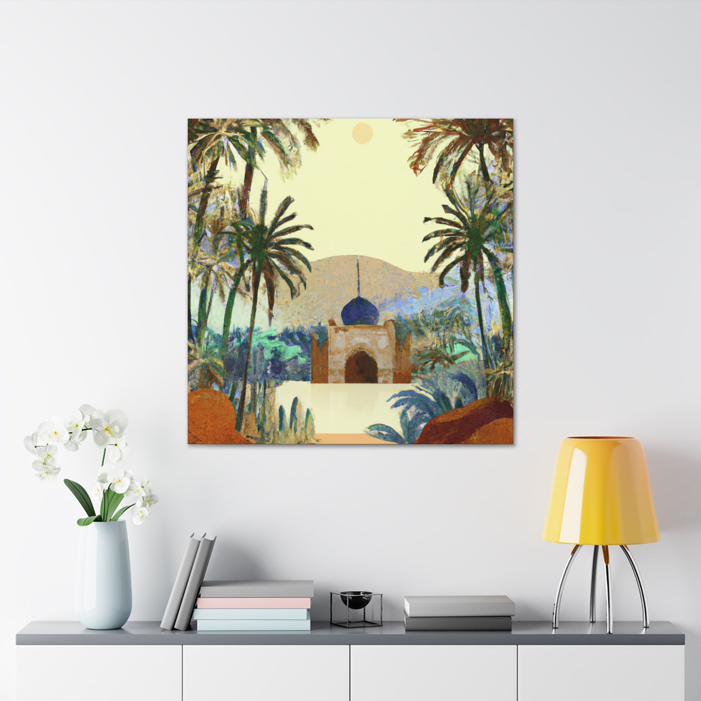 Bahai Palace - Destination India - Canvas