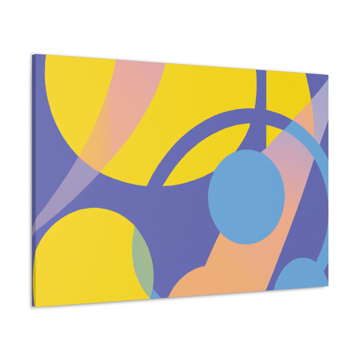 Geometric Escape - Midcentury - Canvas