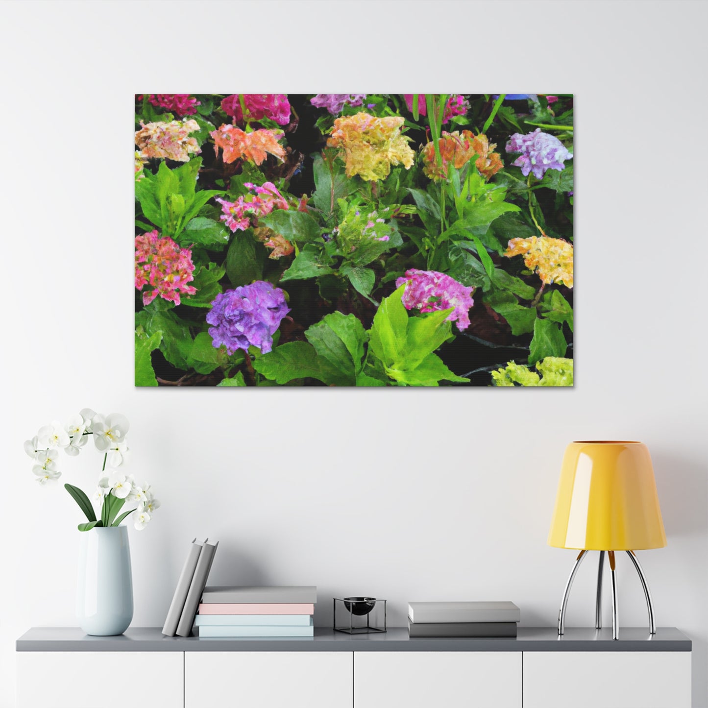 'Garden Symphony' - Canvas - Floral
