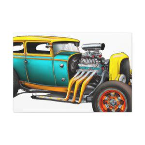 Hot Rod Junker - Automobile - Canvas
